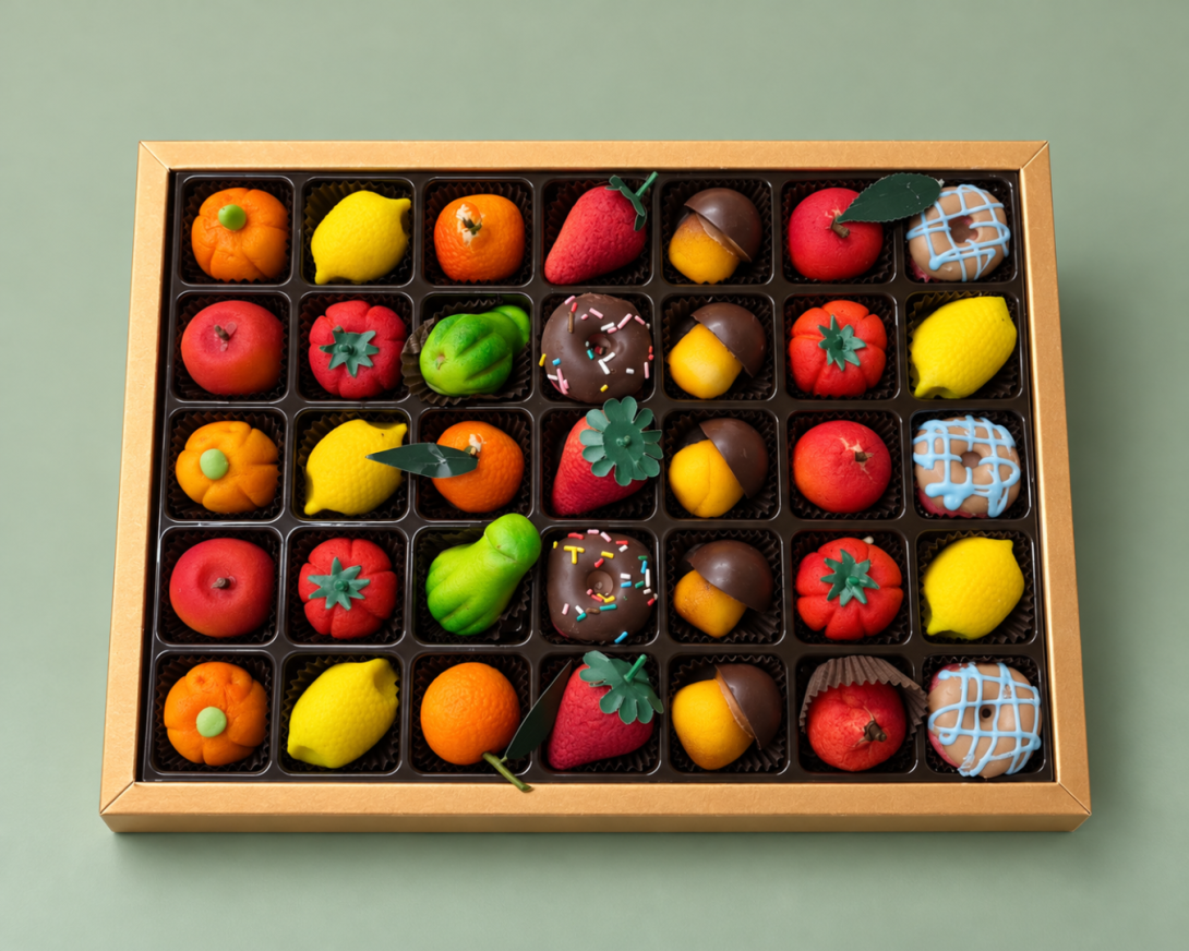 Confezione da 35 fruttini