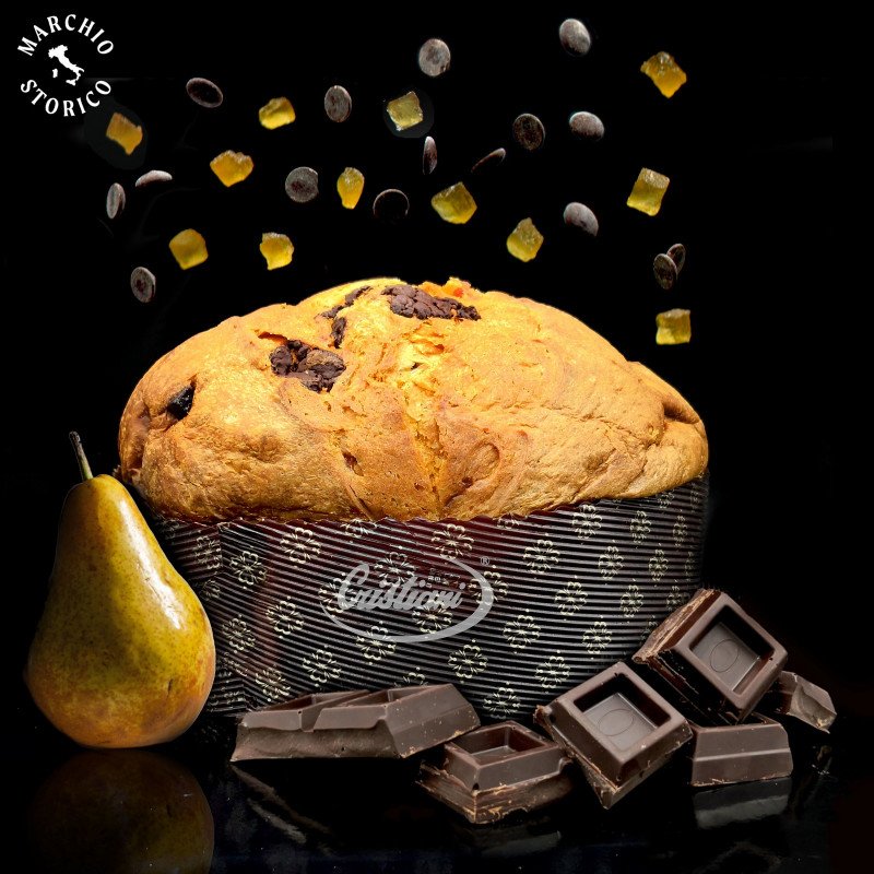 Panettone Pera e cioccolato 1Kg